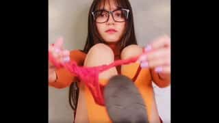 คลิปหลุดOnlyfans น้องอิซาเบล สดุดล้มจนกางเกงในหลุดกันเลยทีเดียว ใส่แว่นแล้วน่ารักอะ Isabelle